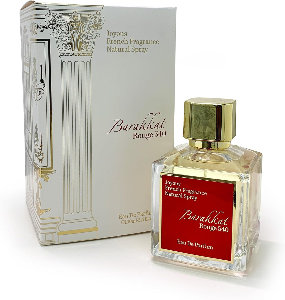 عطر Barakkat Rouge الأصلي | ثبات أسطوري وحضور يفرض سيطرته (100ml) KWD